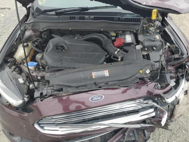 3FA6P0HR6DR164728 - 2013 FORD FUSION SE 勃艮第红 照片 11