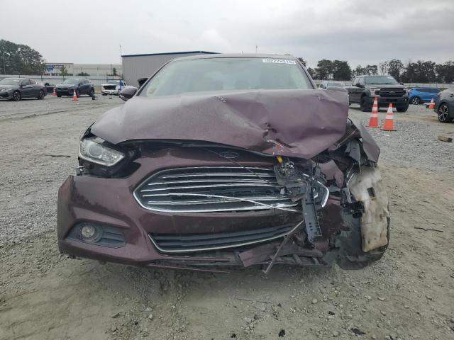3FA6P0HR6DR164728 - 2013 FORD FUSION SE 勃艮第红 照片 5