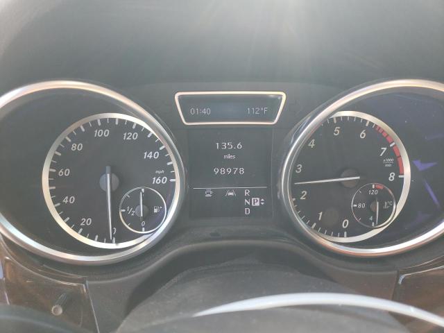 4JGDA5HB9CA041965 - 2012 MERCEDES-BENZ ML 350 4MATIC SILVER photo 9