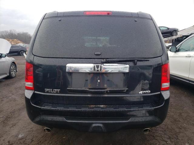 5FNYF4H50FB026102 - 2015 HONDA PILOT EXL BLACK photo 6