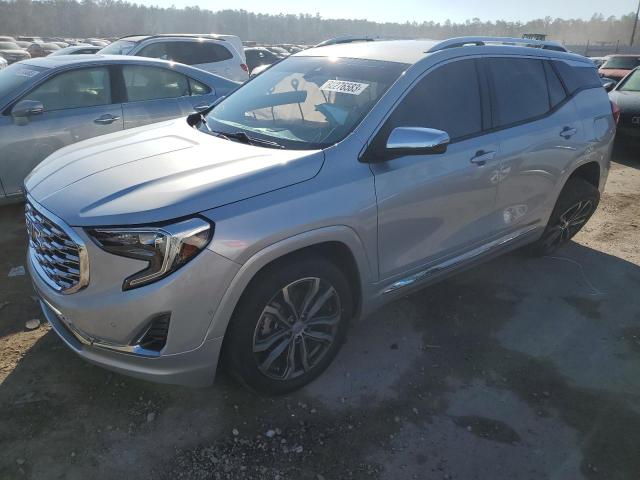 3GKALSEX0JL320246 - 2018 GMC TERRAIN DENALI SILVER photo 1