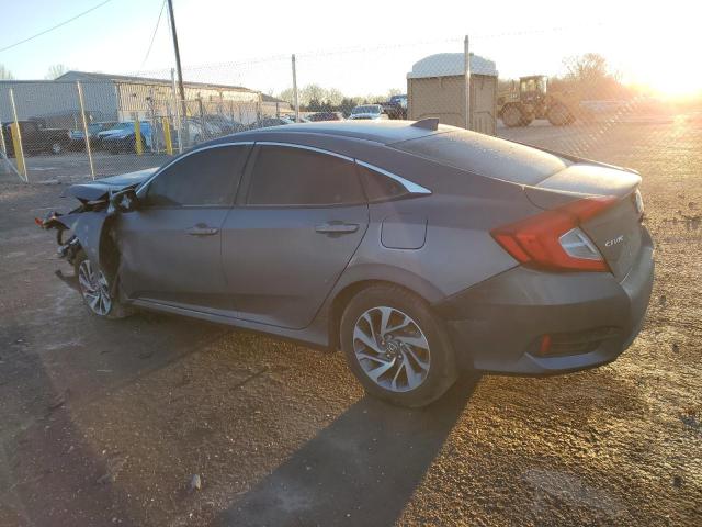 2HGFC2F75HH543015 - 2017 HONDA CIVIC EX GRAY photo 2