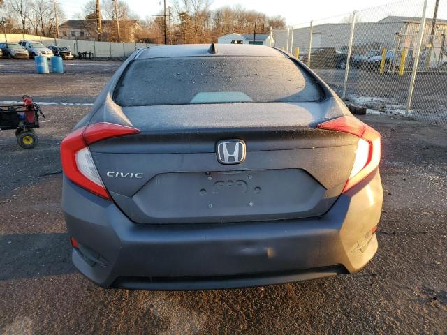 2HGFC2F75HH543015 - 2017 HONDA CIVIC EX GRAY photo 6