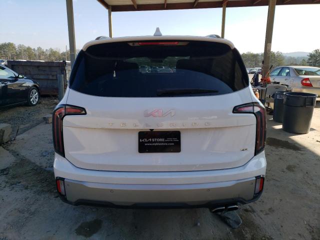 5XYP5DGC7PG382104 - 2023 KIA TELLURIDE SX WHITE photo 6