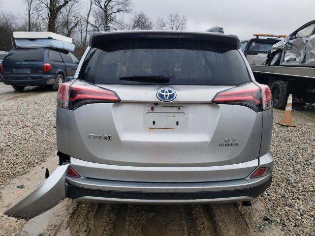 JTMRJREV3JD199343 - 2018 TOYOTA RAV4 HV LE SILVER photo 6