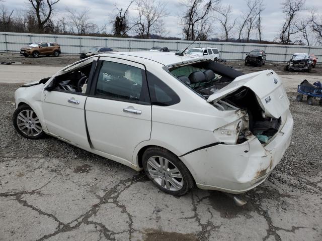 1FAHP3HN8AW106992 - 2010 FORD FOCUS SEL WHITE photo 2