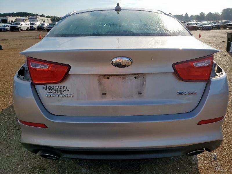 5XXGN4A77EG292268 - 2014 KIA OPTIMA EX SILVER photo 6