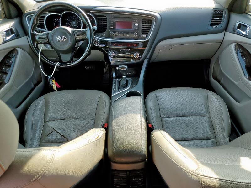 5XXGN4A77EG292268 - 2014 KIA OPTIMA EX SILVER photo 8