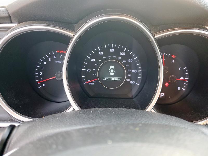 5XXGN4A77EG292268 - 2014 KIA OPTIMA EX SILVER photo 9