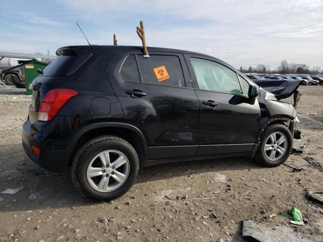 KL7CJKSB6LB065977 - 2020 CHEVROLET TRAX LS BLACK photo 3