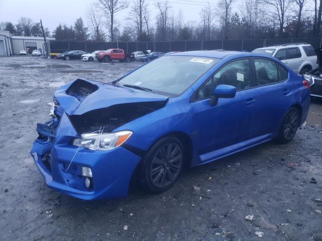 JF1VA1D63F8814313 - 2015 SUBARU WRX PREMIUM BLUE photo 1