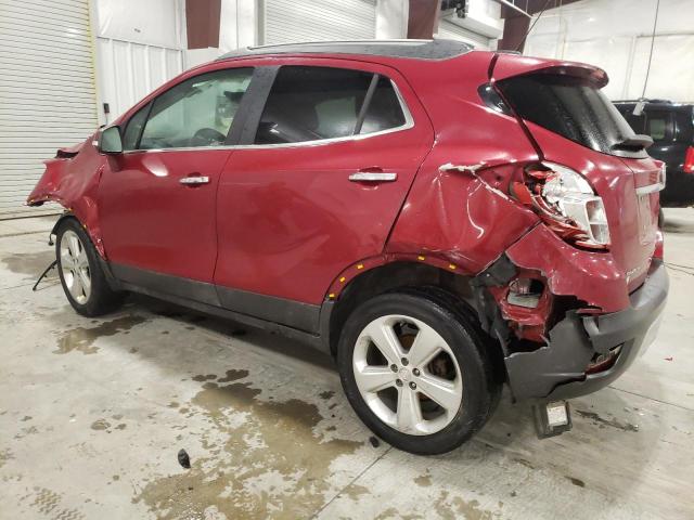 KL4CJGSB4GB575437 - 2016 BUICK ENCORE BURGUNDY photo 2