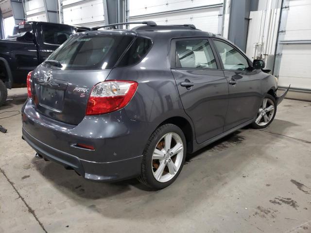 2T1KE40E39C005290 - 2009 TOYOTA COROLLA MA S GRAY photo 3