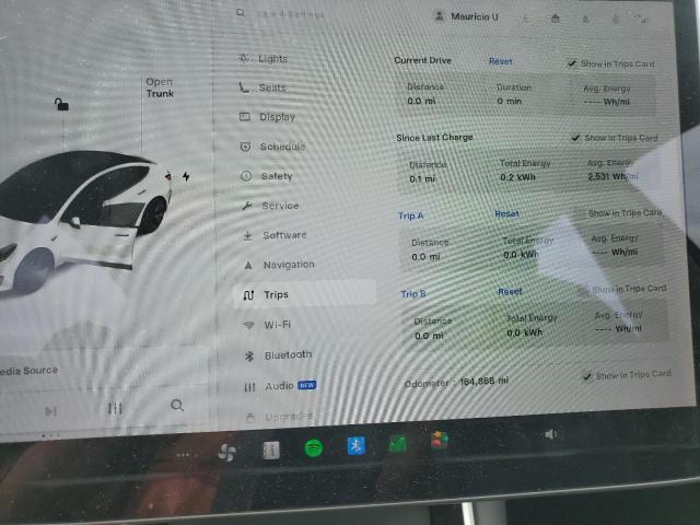 5YJ3E1EA1JF009119 - 2018 TESLA MODEL 3 თეთრი ფოტო 9