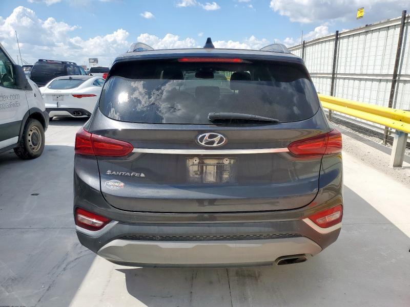 5NMS33AD5LH189400 - 2020 HYUNDAI SANTA FE SEL BLACK photo 6