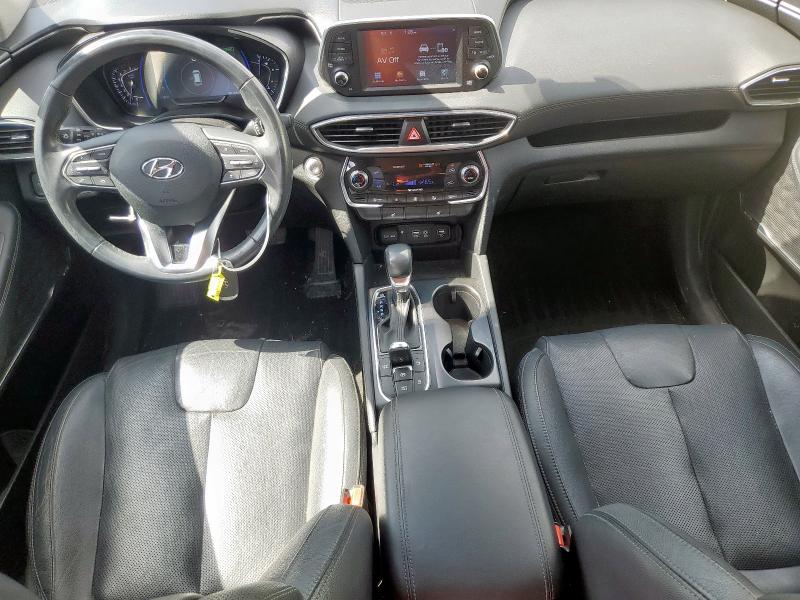 5NMS33AD5LH189400 - 2020 HYUNDAI SANTA FE SEL BLACK photo 8