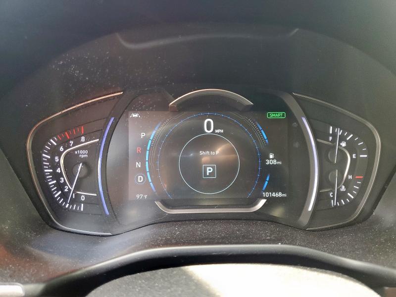 5NMS33AD5LH189400 - 2020 HYUNDAI SANTA FE SEL BLACK photo 9