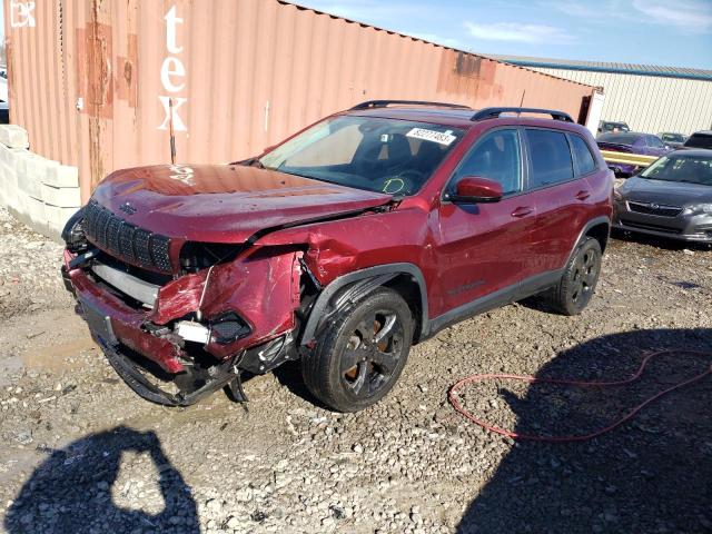 1C4PJLLB9MD143831 - 2021 JEEP CHEROKEE LATITUDE PLUS RED photo 1