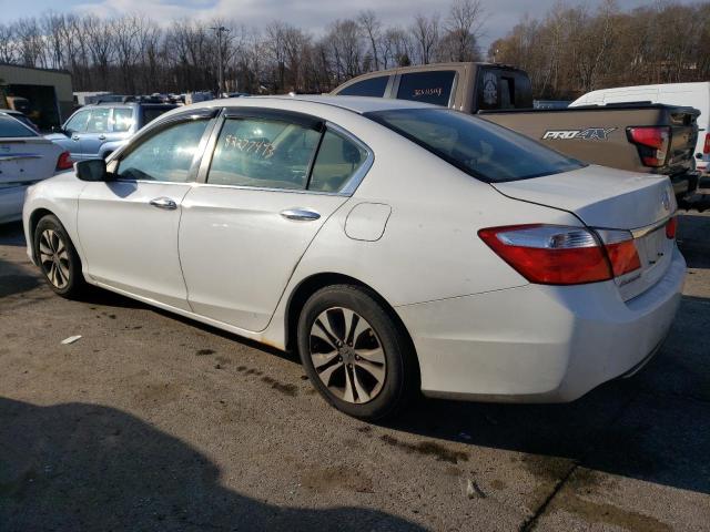 1HGCR2F34FA055913 - 2015 HONDA ACCORD LX WHITE photo 2