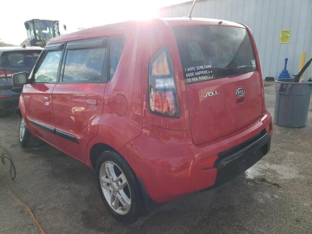 KNDJT2A22A7060975 - 2010 KIA SOUL + RED photo 2