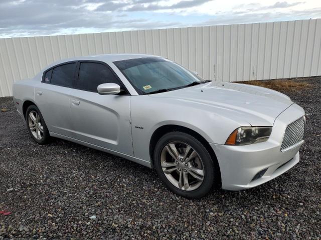 2C3CDXDT4CH107099 - 2012 DODGE CHARGER R/T SILVER photo 4