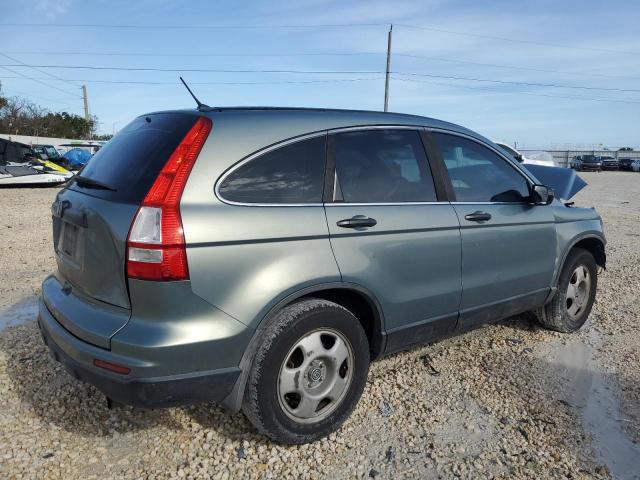 5J6RE3H32AL039188 - 2010 HONDA CR-V LX TEAL photo 3