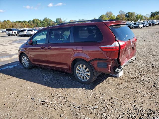 5TDJZ3DC6HS162059 - 2017 TOYOTA SIENNA LE 红色 照片 2