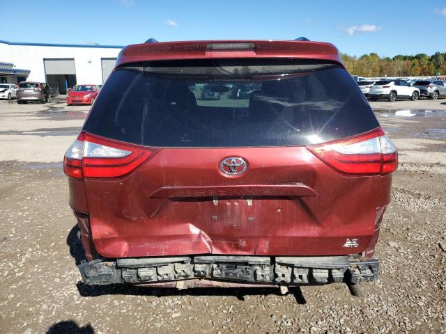 5TDJZ3DC6HS162059 - 2017 TOYOTA SIENNA LE 红色 照片 6