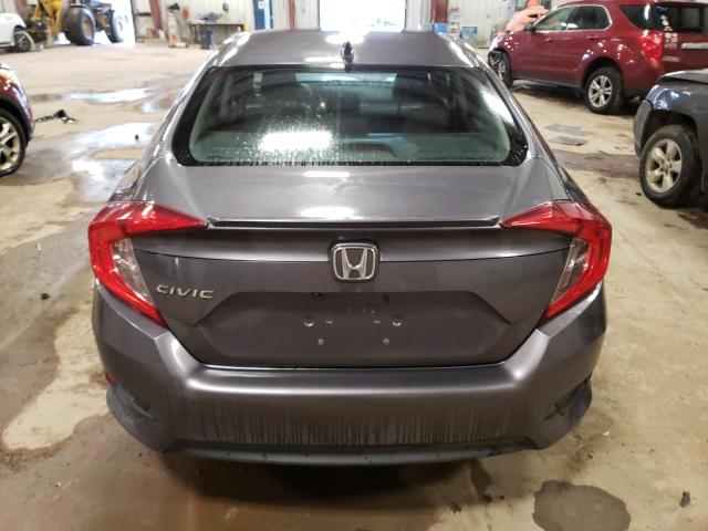 19XFC1F38GE000564 - 2016 HONDA CIVIC EX GRAY photo 6