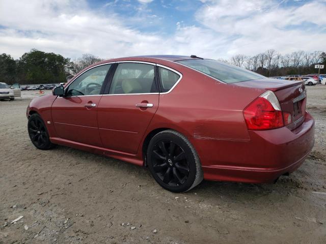 JNKAY01E36M105428 - 2006 INFINITI M35 BASE RED photo 2