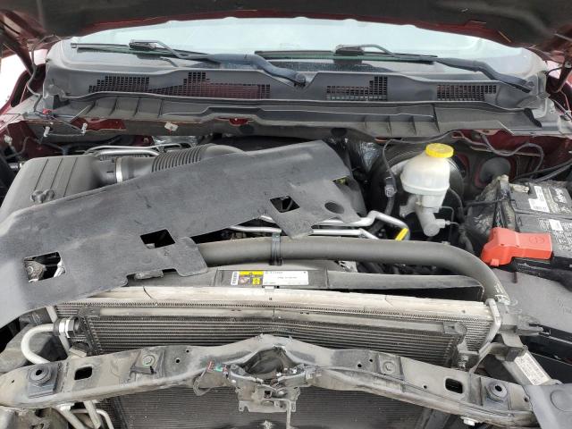 3C6RR7LT3HG524057 - 2017 RAM 1500 SLT BURGUNDY photo 11