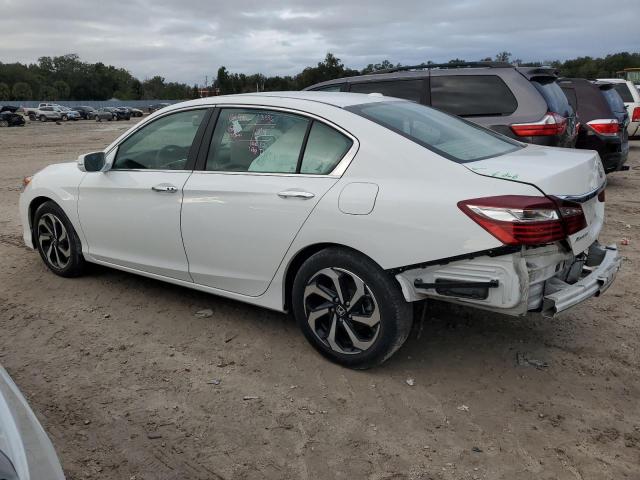 1HGCR2F84HA034106 - 2017 HONDA ACCORD EXL WHITE photo 2