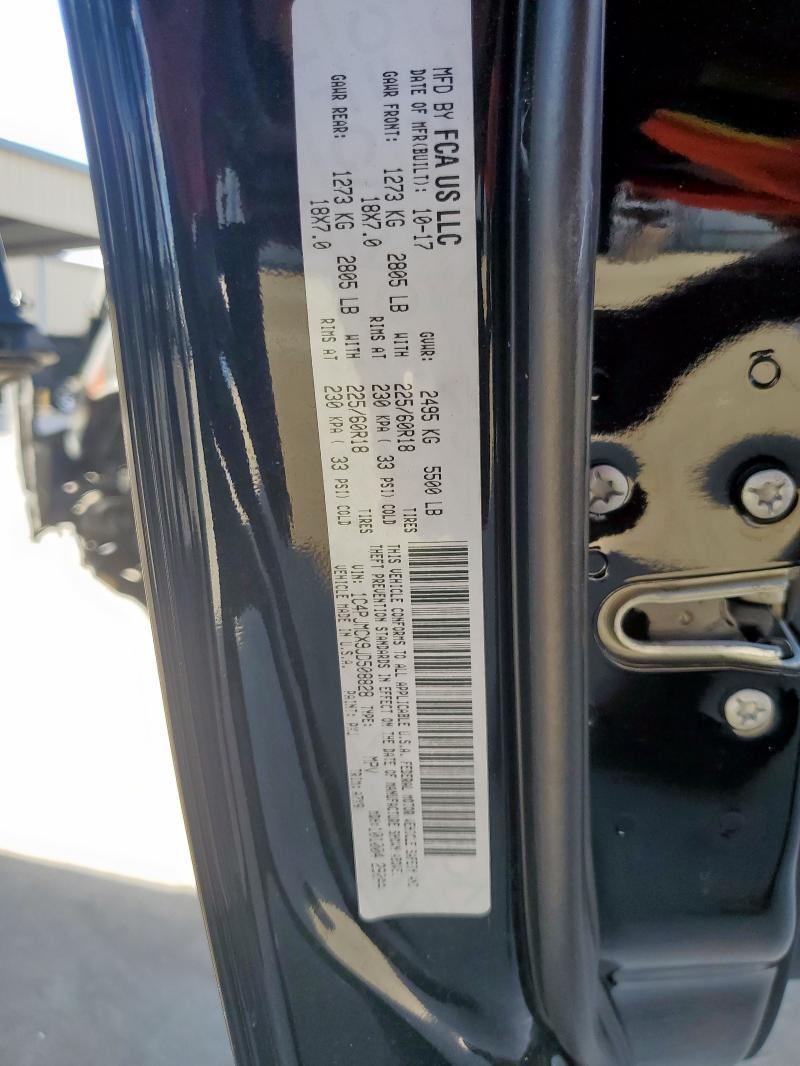 1C4PJMCX9JD508828 - 2018 JEEP CHEROKEE LATITUDE 黑色 照片 14