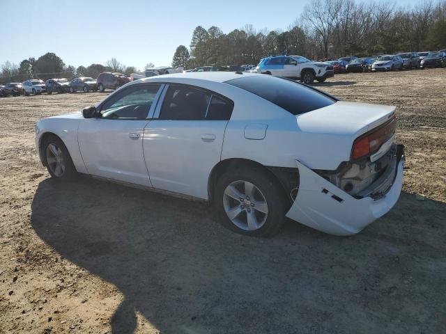 2C3CDXBG2CH177500 - 2012 DODGE CHARGER SE WHITE photo 2