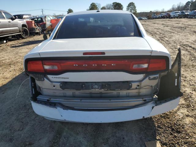 2C3CDXBG2CH177500 - 2012 DODGE CHARGER SE WHITE photo 6