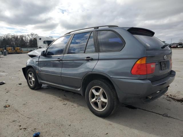 5UXFA535X3LV84842 - 2003 BMW X5 3.0I GRAY photo 2