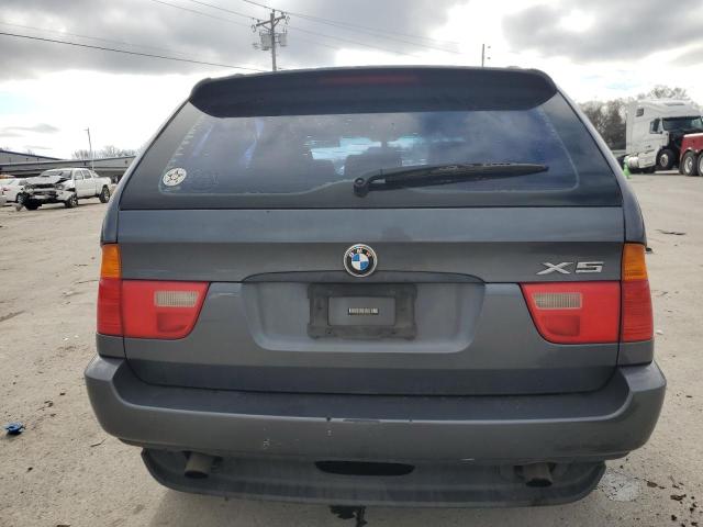 5UXFA535X3LV84842 - 2003 BMW X5 3.0I GRAY photo 6