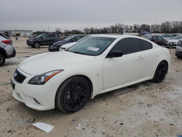 JN1CV6EK4FM870012 - 2015 INFINITI Q60 JOURNEY WHITE photo 1