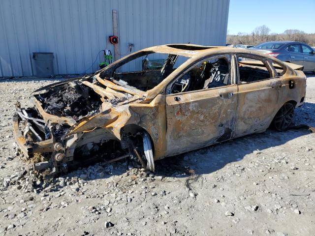 3FA6P0HR6DR153177 - 2013 FORD FUSION SE BURN photo 1