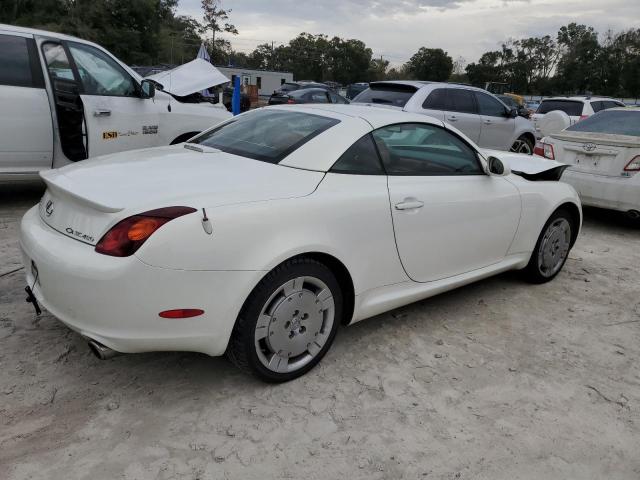 JTHFN48Y440055150 - 2004 LEXUS SC 430 WHITE photo 3