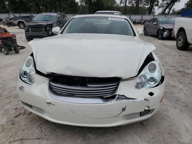 JTHFN48Y440055150 - 2004 LEXUS SC 430 WHITE photo 5