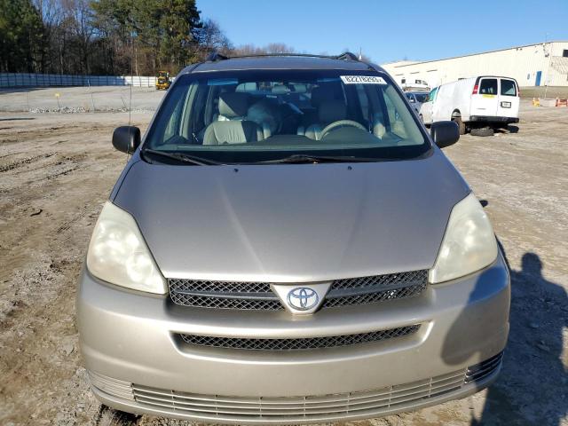 5TDZA23CX5S340864 - 2005 TOYOTA SIENNA CE GOLD photo 5