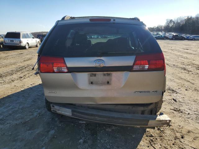 5TDZA23CX5S340864 - 2005 TOYOTA SIENNA CE GOLD photo 6