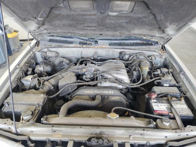 JT3GN86R3Y0177209 - 2000 TOYOTA 4RUNNER SR5 Gümüş fotoğraf 12