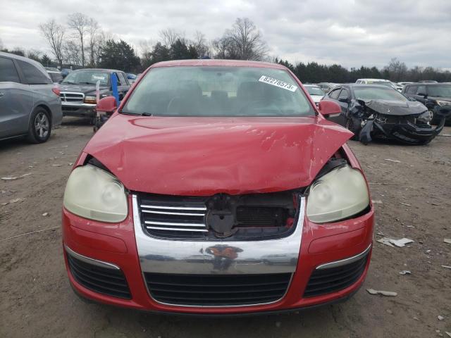 3VWRM71KX8M113027 - 2008 VOLKSWAGEN JETTA SE RED photo 5