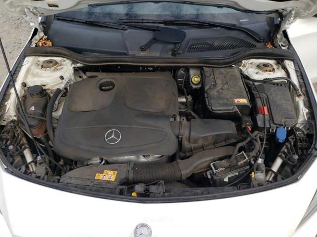 WDDSJ4GB8FN281194 - 2015 MERCEDES-BENZ CLA 250 4MATIC WHITE photo 11