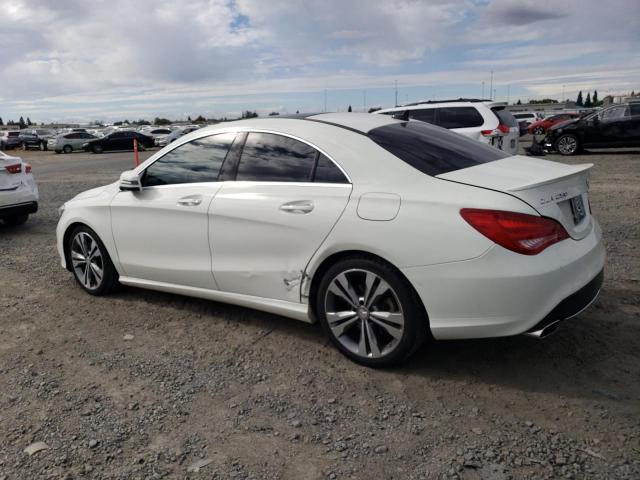WDDSJ4GB8FN281194 - 2015 MERCEDES-BENZ CLA 250 4MATIC WHITE photo 2