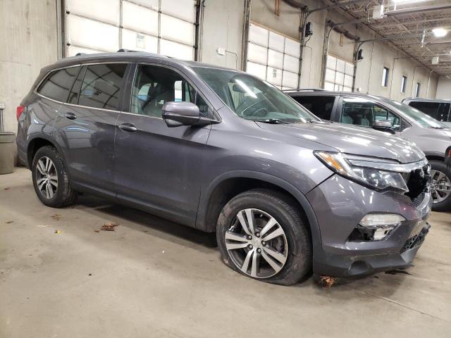 5FNYF6H55JB051503 - 2018 HONDA PILOT EXL GRAY photo 4