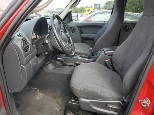 1J4GL48K43W614001 - 2003 JEEP LIBERTY SPORT წითელი ფოტო 7