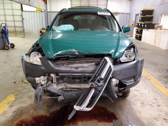 SHSRD78864U256433 - 2004 HONDA CR-V EX GREEN photo 5